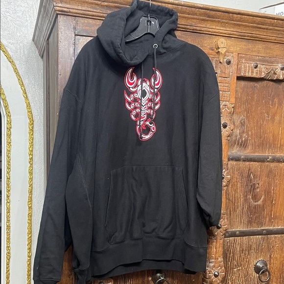 Other - Carolina Chaos Hoodie Grunge Scorpion Graphic Y2K Streetwear Size 2XL